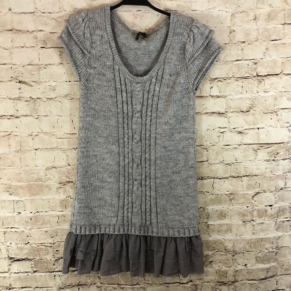 next love Sweaters - Next Love Gray s/s cable knit sweater 14
